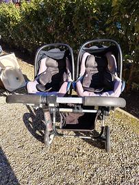 Passeggino gemellare Bugaboo donkey