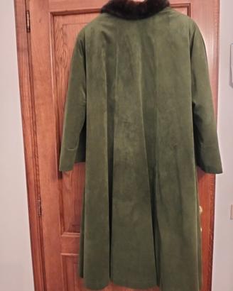 cappotto con interno pelliccia 
