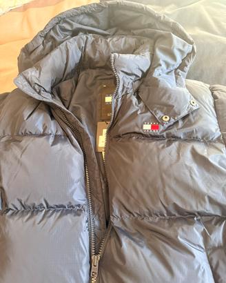 Piumino uomo tommy jeans alaska puffer blu