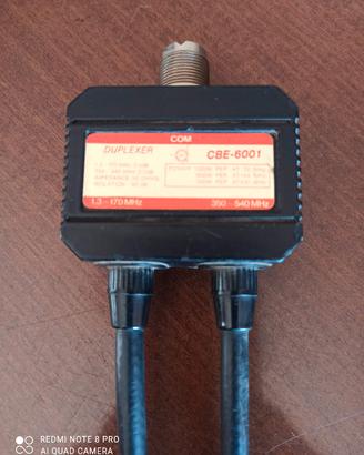 CBE-6001 DUPLEXER RADIO HF-VHF-UHF 1.3 ~ 540 MHZ