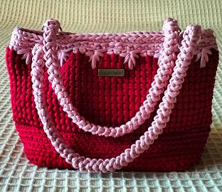 Borsa all' uncinetto 