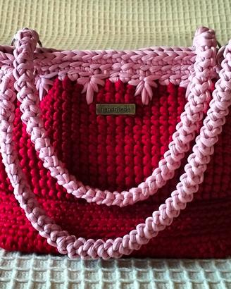Borsa all' uncinetto 