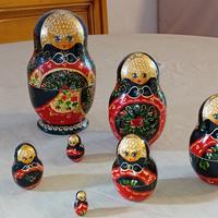 matrioska originale russa 7 pezzi