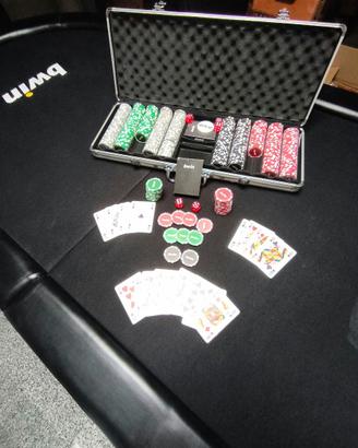 Tavolo da Poker Texas Hold'em BWIN 10 Posti piegh.