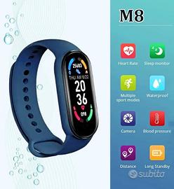 Orologio Smartwatch SmartBand Fitness Sport BLU