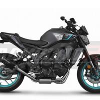 SCARICO COMPLETO HP6 TITANIO BLACK YAMAHA MT 09 / 