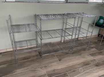 Mobiletto in acciaio