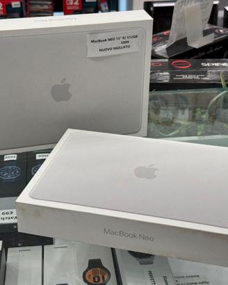 Apple MacBook NEO 13" 8/ 512GB - NUOVO SIGILLATO