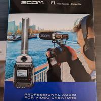 Microfono ZOOM F1-SP nuovo + accessori