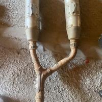 Doppio scarico honda crf 250 4t