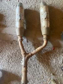 Doppio scarico honda crf 250 4t