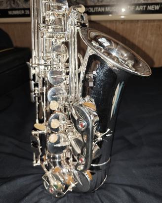Sassofono Contralto Argentato Made in Taiwan