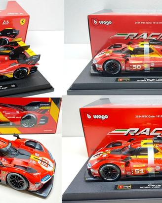 Ferrari 499P WEC 2023 e 2024 - 1/18 Tanomodels