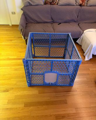 Recinto in plastica smontabile per animali