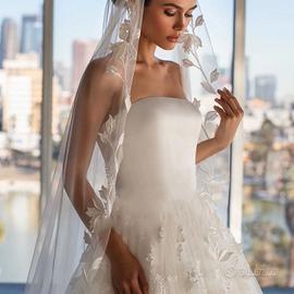 Abito da sposa semplice in stile europeo