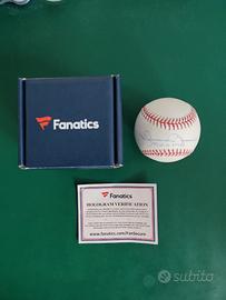 Mariano Riveira Palla Da Baseball Autografata 99