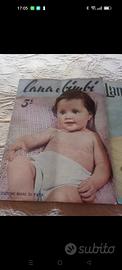 Due riviste 1958 e 1963 lana e bimbi ed. mani di f