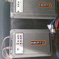 amplificatori Hertz hdp1 e hdp4