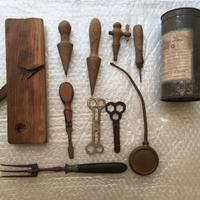 antichi attrezzi del nonno vedi foto