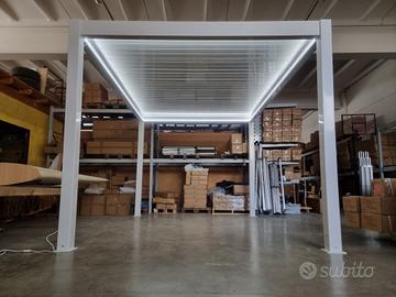 Pergola Bioclimatica 4x3 motorizzata + led system