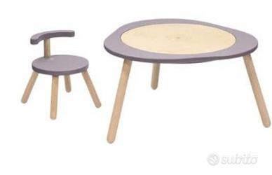 tavolo da gioco +sedia mutable stokke lilla