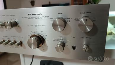 Samsung originale.. amplificatore vintage.1975