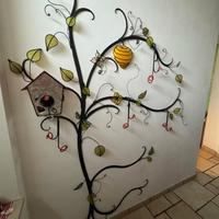 Attaccapanni in ferro battuto