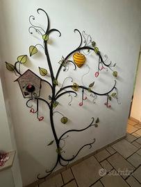 Attaccapanni in ferro battuto