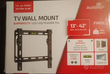 staffe supporto murale tv