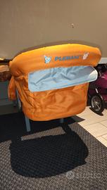 Seggiolino da tavolo pieghevole Plebani