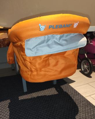 Seggiolino da tavolo pieghevole Plebani