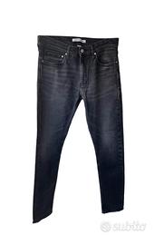 Jeans Calvin Klein slim nero taglia 42/44