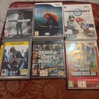 Lotto giochi wii ,ps3