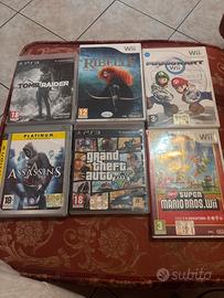 Lotto giochi wii ,ps3