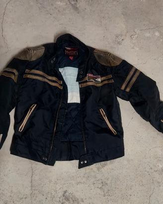 giubbotto moto vintage anni 80 90 