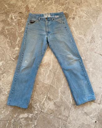 Jeans Avirex 33usa 48ita Blue Denim US MIlitary Fl