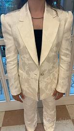 Tailleur/completo bianco limited edition Zara
