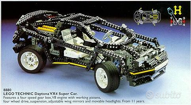 set LEGO technic 8880 con istruzioni
