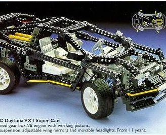 set LEGO technic 8880 con istruzioni