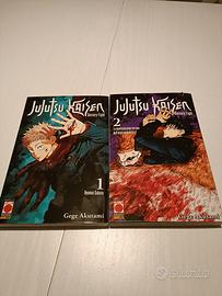 Fumetto manga Jujutsu Kaisen 1 e 2