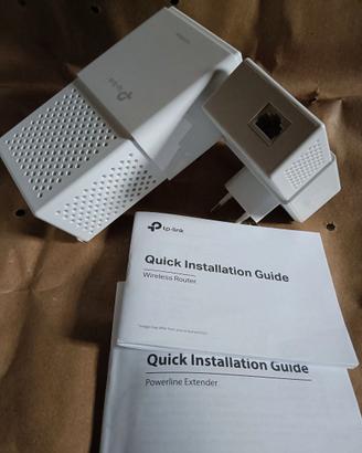 TP-Link Powerline Extender rete su rete elettrica