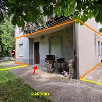 Appartamento con giardino
