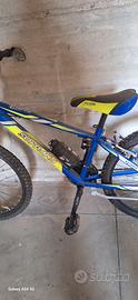 bicicletta ragazzo mis 24 come nuova blu