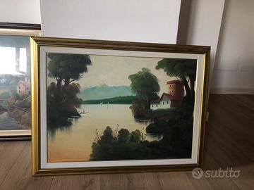 Quadri paesaggi a olio