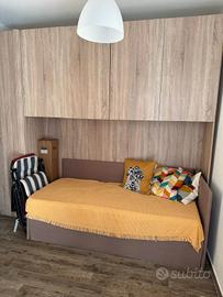 cameretta a ponte con doppio letto 