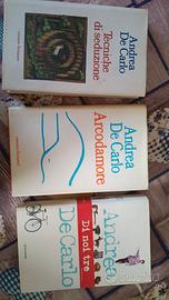 Andrea de Carlo libri prime edizioni
