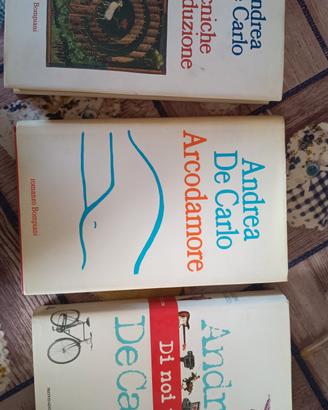 Andrea de Carlo libri prime edizioni
