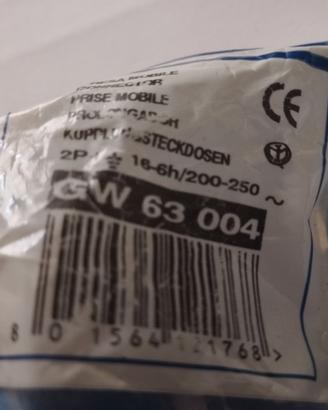 Presa industriale Gewiss GW 63 004 e 61 004