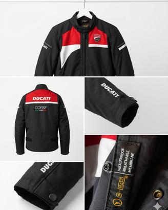 Giacca moto Ducati Corse Tex (Dainese) D-Dry