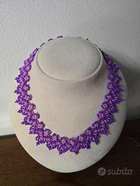 Collana boliviana con perline